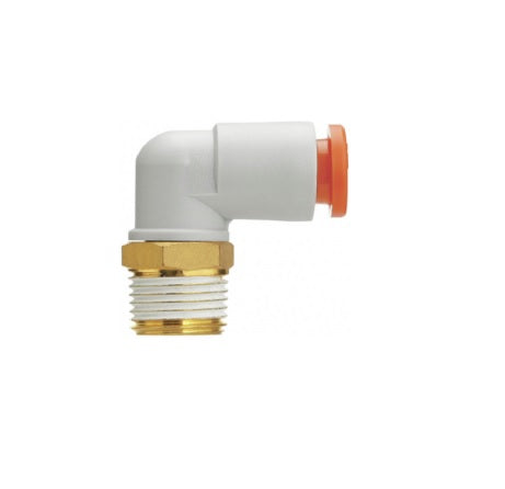 CONEX PLASTI CODO MACHO 1/4 |KQ2L07-34AS|