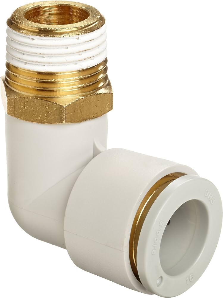 CONEX PLASTI CODO MACHO 8MM |KQ2L08-01AS|