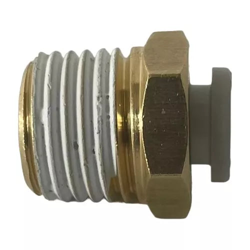 CONEX BRONCE RECTA MACHO 6MM |KQ2H06-02AS|